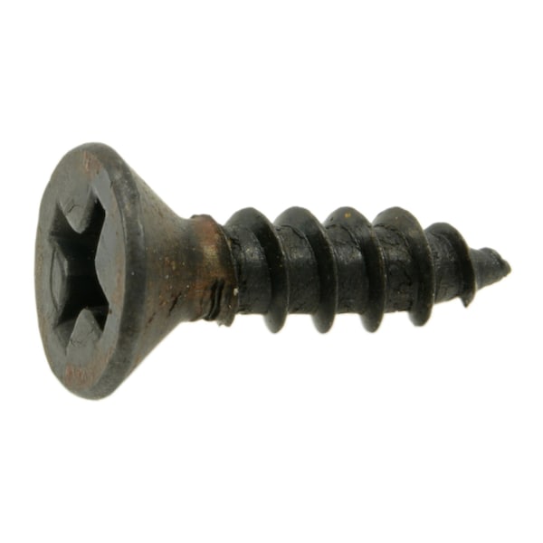Midwest Fastener Sheet Metal Screw, #6 x 1/2 in, Bronze Plated Steel Flat Head Phillips Drive, 40 PK 63285 - main